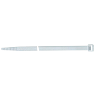 Opaska kablowa PKB 7,8x360 biała, odporna na UV (opak 100szt). 054889 | 05104420 PROTEC.class