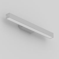 Oprawa ścienna Vip Kinkiet IP44 LED 17W 3000K OPAL 595mm 940lm, szara | BN001.2211.830.A000 PXF Lighting