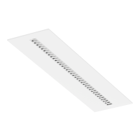 Oprawa nastropowa, zwieszana Parabolic LED 27W 3000K 1x 300x1200 3250lm, biała | BU003.1133.830.A000 PXF Lighting