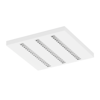 Oprawa rastrowa p/t Parabolic Lite LED 42W 3000K 3x NT 600x600 4660lm, biała | BV004.1133.830.A000 PXF Lighting