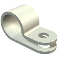 Obejma mocująca 12, 5mm, PA, jasnoszary, 7035 255 12.5 LGR | 2222124 Obo Bettermann
