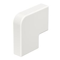 Kształtka naroża płaskiego 10x30mm, PVC, czysta biel, 9010 WDK HF10030RW | 6154220 Obo Bettermann