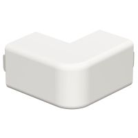 Kształtka naroża zewnętrznego bezhalogenowa 20x20mm, PC/ABS, czysta biel, 9010 WDKH-A20020RW | 6175624 Obo Bettermann