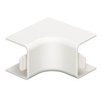 Kształtka naroża wewnętrznego bezhalogenowa 20x20mm, PC/ABS, czysta biel, 9010 WDKH-I20020RW | 6175581 Obo Bettermann