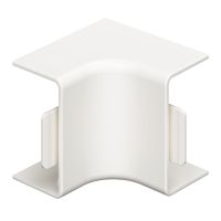 Kształtka naroża wewnętrznego bezhalogenowa 15x30mm, PC/ABS, czysta biel, 9010 WDKH-I15030RW | 6175578 Obo Bettermann