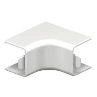 Kształtka naroża wewnętrznego 20x20mm, PVC, czysta biel, 9010 WDK HI20020RW | 6191878 Obo Bettermann