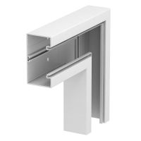 Naroże płaskie 70x130mm, PVC, czysta biel, 9010 GK-F70130RW | 6274520 Obo Bettermann
