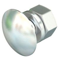 Śruba z łbem grzybkowym z podkładką i nakrętką M6x16, V2A, A2 FRS 6x16 A2 | 6406556 Obo Bettermann
