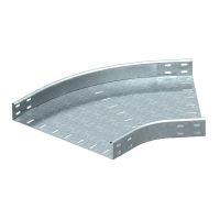 Łuk 45st poziomy, kształt okrągły 60x500, St, FS RB 45 650 FS | 7000405 Obo Bettermann