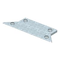 Pokrywa odgałęźnika dostawnego z ryglami obrotowymi, do RAA 100 B100mm, St, DD DFAA 100 DD | 7131305 Obo Bettermann