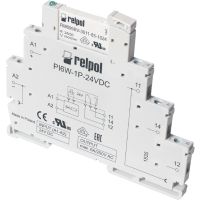 Przekaźnik Interfejsowy długich linii 6A, 230VAC, IP20, PIR6W-1P-230VAC/DC-10 (SZARE) | 856070 Relpol