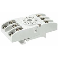 Gniazdo wtykowe, do przekaźnika R15 3P 10A 250VAC IP20, GZU11 | 592035 Relpol