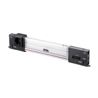 Oprawa oświetleniowa LED 11W, 900lm, dł. 437mm, 100-240V, gniazdo z uziemieniem, SZ | 2500210 Rittal