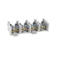 Odgałęźnik instalacyjny 4-torowy 25²/4x6² , mocowanie do podłoża i TS 35 | 84106002 Simet
