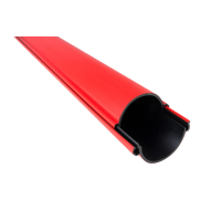 Rura osłonowa sztywna dzielona ROS-D 110 250N HDPE, dwudzielna, czerwona (3m/43szt) APS | 11063 TT Plast