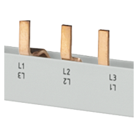 Szyna łączeniowa grzebieniowa 10 mm2, 3-faz., 16x (3-faz.+AUX), 1016 mm, z możliwością cięcia | 5ST3742 Siemens