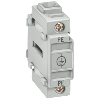 Zacisk przewodu neutralnego/ PE, przelotowy, do mocowania na podłodze, do 16A, wyposażenie | 3LD9200-2C Siemens