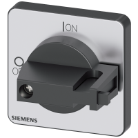 Pokrętło, czarne, 48 x 48 mm, mocowanie czołowe, mocowanie w otworze centralnym, 22,5 mm | 3LD9343-6C Siemens