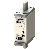 Wkładka bezpiecznika niskonapięciowego wielkiej mocy, NH000, In: 50 A, gG, Un AC: 690 V, Un DC: 250V | 3NA6820-6KJ Siemens