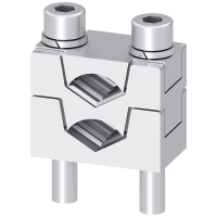Zacisk pryzmatyczny podwójny 2x 70-120mm², do wielkości NH2 z przyłączem śrubowym | 3NP1953-1BB20 Siemens