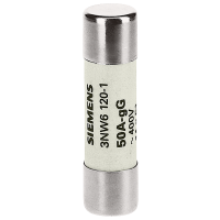 Wkładka bezpiecznika cylindrycznego, 14x51 mm, 12 A, gG, Un AC: 690 V, SENTRON | 3NW6106-1 Siemens