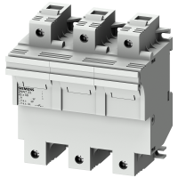 Uchwyt do bezpieczników cylindrycznych, 22x58 mm, 3-bieg., In: 100 A, Un AC: 690 V, SENTRON | 3NW7231 Siemens