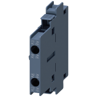 Blok łączników pomocniczych 2NC, EN50005, 10 mm, wielk. S3-S12 do styczników silnikowych, 2pol. | 3RH1921-1KA02 Siemens