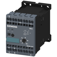 Przekaźnik czasowy elektroniczny opóźnione załączanie AC/DC24V, AC100-127V 1 zestyk przełączny | 3RP2025-2AQ30 Siemens