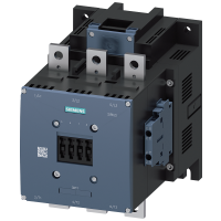 Stycznik,AC-3e,500A/250kW/400V,3-bieg.,AC/DC220-240V,2NO+2NC,szyna przyłączeniowa /przyłącze śrubowe | 3RT1076-6AP36 Siemens