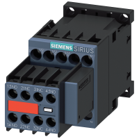 Stycznik AC-3e, 7 A/3 kW/400V, 3-biegunowy, AC 230V, 50/60Hz, 2NO+2NC, przyłącze śrubowe | 3RT2015-1CP04-3MA0 Siemens