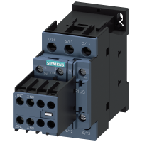 Stycznik AC-3e, 17 A/7,5 kW/400V, 3-biegunowy, AC 230V, 50/60Hz,2NO+2NC,przyłącze śrubowe | 3RT2025-1AL24 Siemens