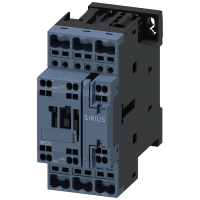 Stycznik AC-3, 25 A/11 kW/400V, 3-biegunowy, AC 24V/50Hz, 1NO+1NC, przyłącze sprężynowe | 3RT2026-2AB00 Siemens