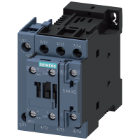 Stycznik AC-1, 35 A/400 V/40 °C, S0, 4-bieg., DC 110V, 1NO+1NC | 3RT2325-1BF40 Siemens