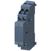 Łącznik pomocniczy do montażu z boku 2NO+2NC do wyłącznika S00/S0 | 3RV2901-1J Siemens