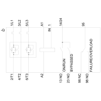 Softstart SIRIUS łagodny rozruch S2, 63A, 30kW/400V, 40 stopni, AC200-480V, AC/DC24V | 3RW4037-1BB04 Siemens