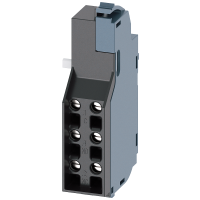 Łącznik pomocniczy wyprzedzający zestyki przełączne typ HP (14mm) wyposażenie do: 3VA1 | 3VA9988-0AA21 Siemens