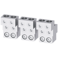 Zacisk przyłączeniowy do przewodów okrągłych, adapter 4x240 do przedniego przyłącza kablowego CuAl | 3VW9011-0AL71 Siemens