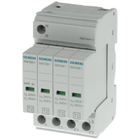 Ogranicznik przepięć T2, UN 240/400V, UC 350/264V AC, wkłady ochronne | 5SD7424-2 Siemens