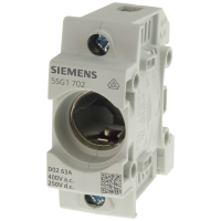 Podstawa bezpiecznikowa, D02, 1-bieg., 63 A, Un AC: 400 V, Un DC: 250 V, NEOZED | 5SG1702 Siemens