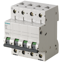 Wyłącznik nadprądowy 400V 10kA, 3+N-bieg., D, 20A | 5SL4620-8 Siemens