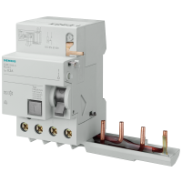 Blok różnicowoprądowy, 4-biegunowy, typ A, In: 63 A, 30 mA, Un AC: 400 V, do 5SL4 | 5SM2346-6 Siemens