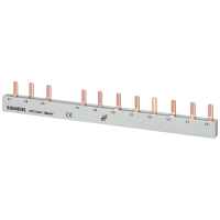 Szyna łączeniowa grzebieniowa 10 mm2, 3-faz., 1 x (3faz. + (N)) + 8 x 1faz., 210 mm | 5ST3624 Siemens