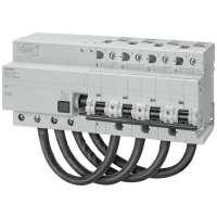 Wyłącznik różnicowo-nadprądowy kombinowany RCBO, 10 kA, 4P, typ A, 30mA char. B In: 125A Un AC: 400V | 5SU1344-6KK82 Siemens