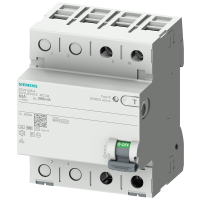 Wyłącznik różnicowoprądowy 1+N typ B, krótkozwłoczny, In: 25 A, 300 mA | 5SV3622-4 Siemens
