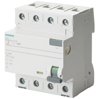 Wyłącznik różnicowoprądowy 3+N typ A, selektywny, In: 63 A, 300 mA, Un AC: 400 V | 5SV3646-8KK12 Siemens