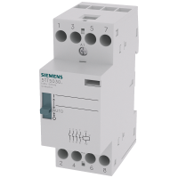 Stycznik instalacyjny automatyka 0/1 z 4 zestykami zwiernymi, zestyk do AC 230V, 400V 25A | 5TT5030-8 Siemens