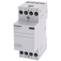 Stycznik instalacyjny z 3 zestykami zwiernymi i 1 NC, zestyk do AC 230V, 400V 25A | 5TT5031-0 Siemens