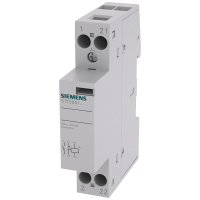 Stycznik instalacyjny z 1 zestykiem zwiernym i 1 zestykiem rozwiernym, zestyk do AC 230V, 400V 20A | 5TT5801-2 Siemens