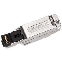 Złącze IE FC RJ45, wtyczka 180 4x2, RJ45, 10/100/1000Mbit/s, w obudowie metalowej | 6GK1901-1BB11-2AB0 Siemens