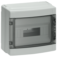 SIMBOX Universal WP rozdzielnica naścienna wersja natynkowa, IP65 1-rzędowa, 8DU bez listwy zacisków | 8GB1371-1 Siemens
